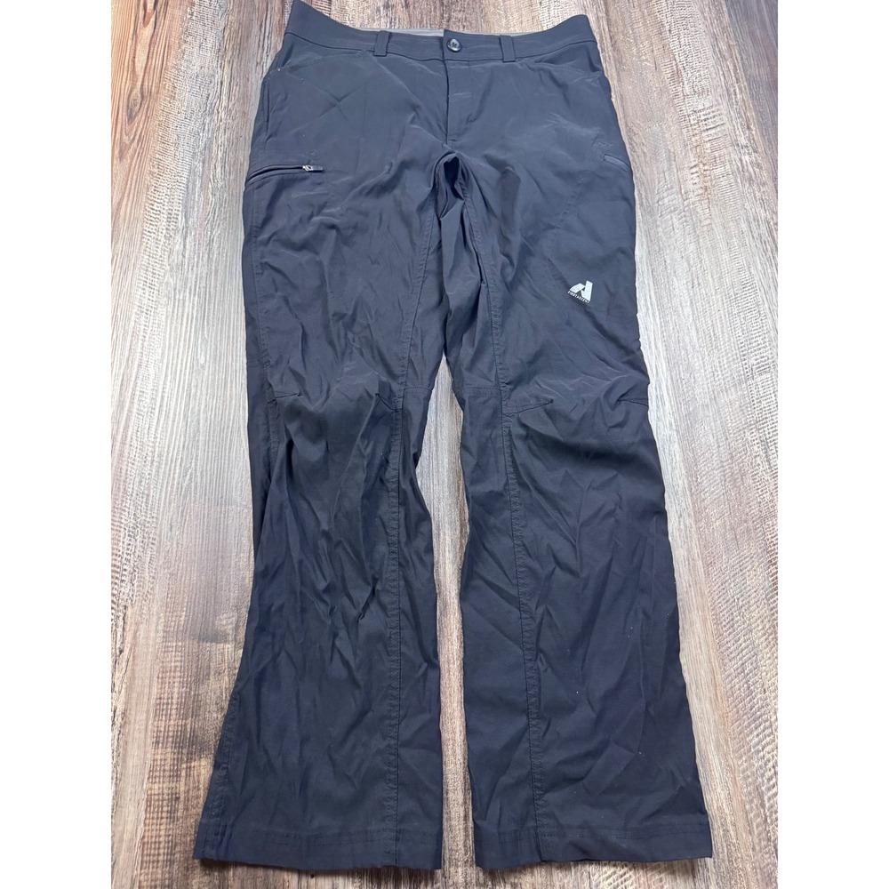 Eddie Bauer First Ascent Guide Pro Pants Mens 34x32 Black Hiking 11951063